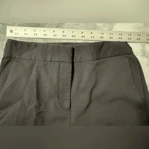 Zara Straight Leg Pants | Black | Extra Small | Stretchy | Elastic Band - Picture 4 of 10